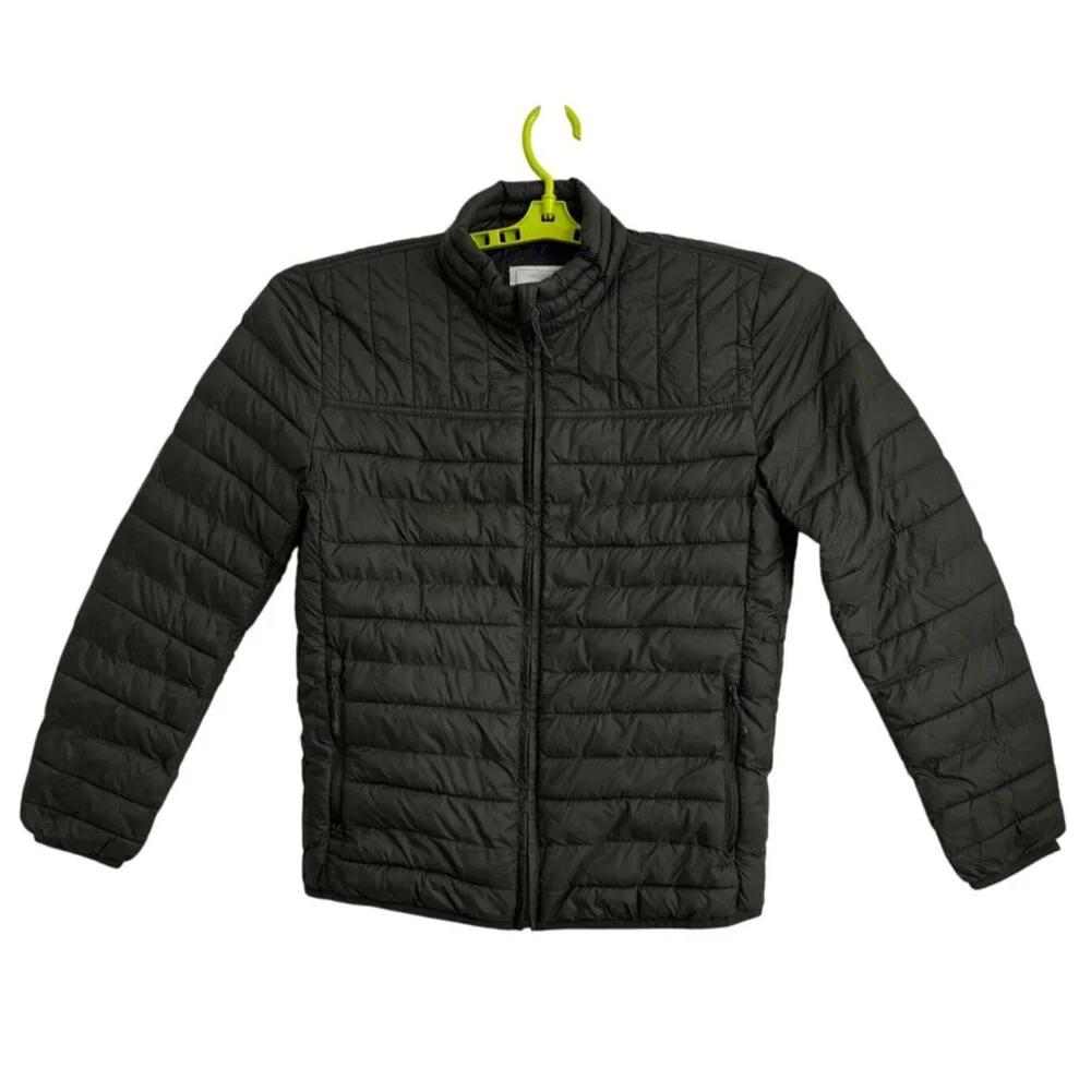 Gap Men's ColdControl Lightweight Puffer Nylon Black Grass Size Small Gorpcore - Picture 1 of 7